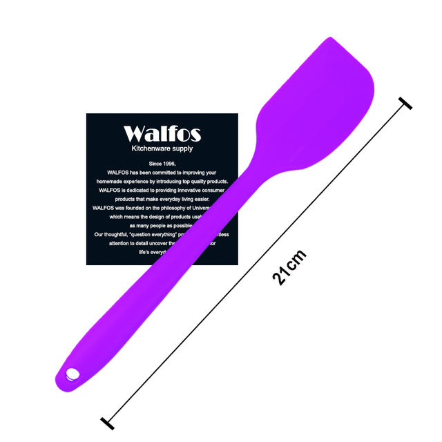 food grade Non Stick butter cooking silicone spatula set cookie pastry scraper cake baking spatula silicone spatula