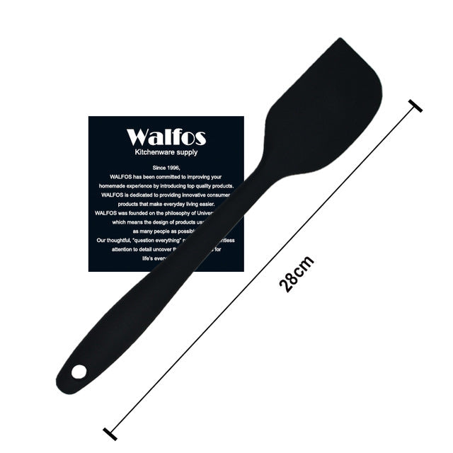 food grade Non Stick butter cooking silicone spatula set cookie pastry scraper cake baking spatula silicone spatula