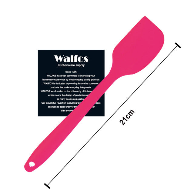 food grade Non Stick butter cooking silicone spatula set cookie pastry scraper cake baking spatula silicone spatula
