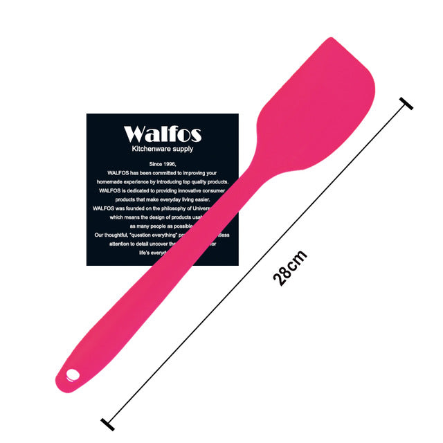 food grade Non Stick butter cooking silicone spatula set cookie pastry scraper cake baking spatula silicone spatula
