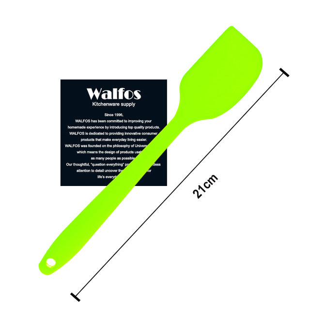 food grade Non Stick butter cooking silicone spatula set cookie pastry scraper cake baking spatula silicone spatula