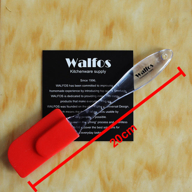 food grade Non Stick butter cooking silicone spatula set cookie pastry scraper cake baking spatula silicone spatula