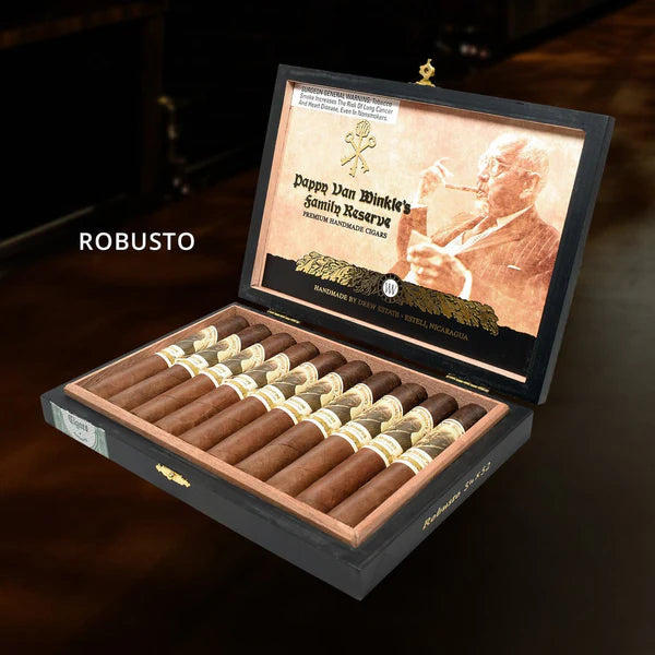 Pappy Van Winkle Barrel Fermented Cigars (Robusto Size Box of 10)